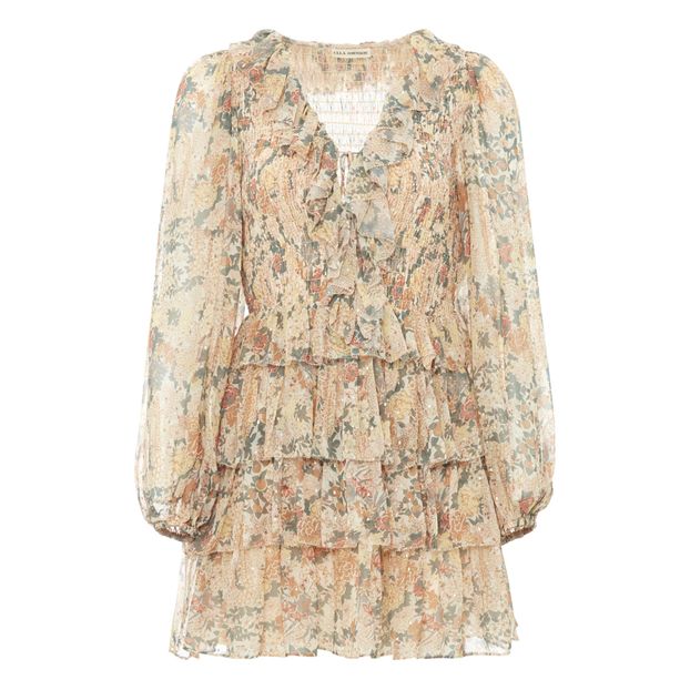 Robe Tamara Georgette Soie et Lurex-product