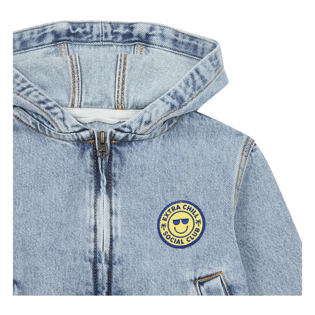 Giacca in jeans ricamata-product
