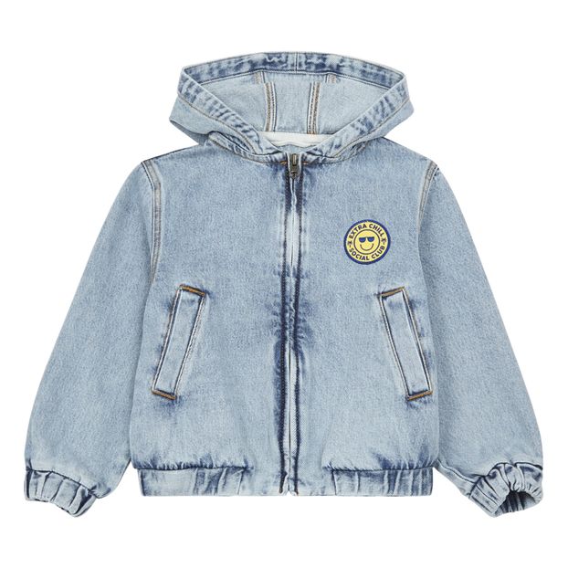 Giacca in jeans ricamata-product