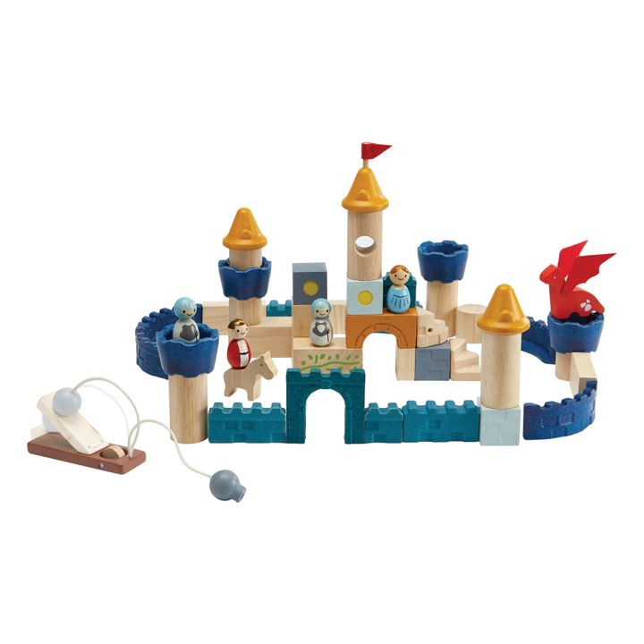 Castillo de madera para construir - Set de 47 piezas- Imagen del producto n°3
