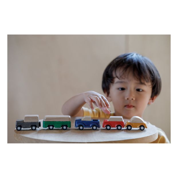 Mini Wooden Vehicles - Set of 5-product