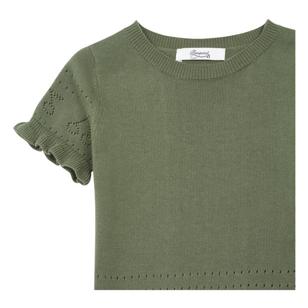 Openwork Cherry Jumper -product
