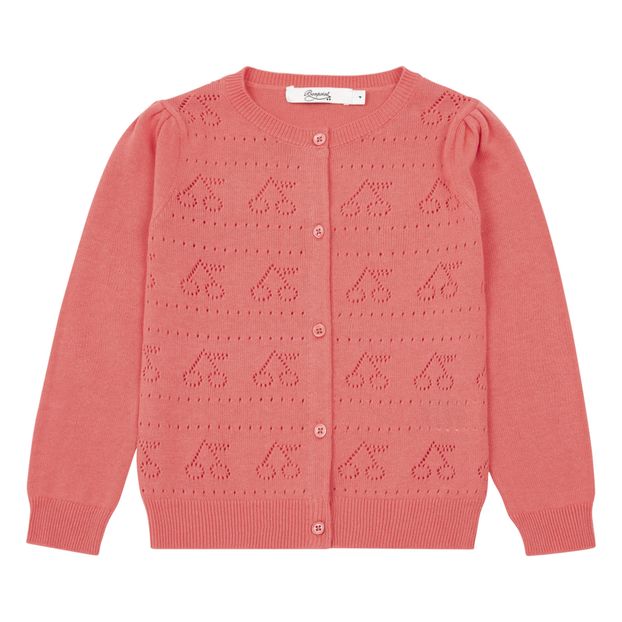 Openwork Cherry Cardigan -product