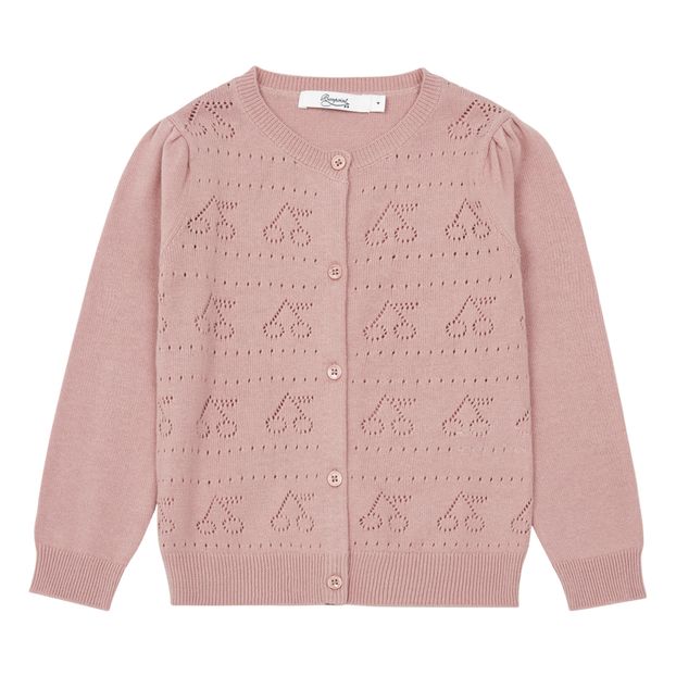 Openwork Cherry Cardigan -product