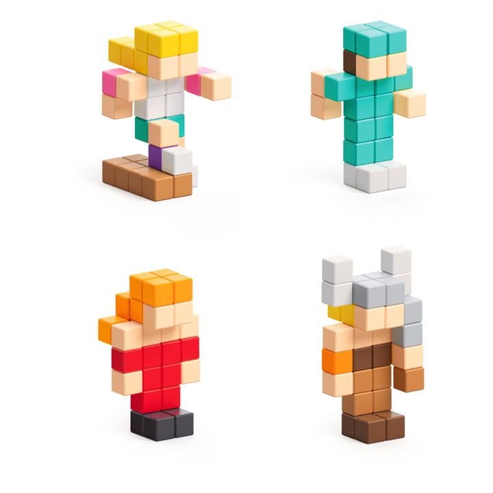 Magnetischer Baukasten Mini Figuren- Produktbild Nr. 3