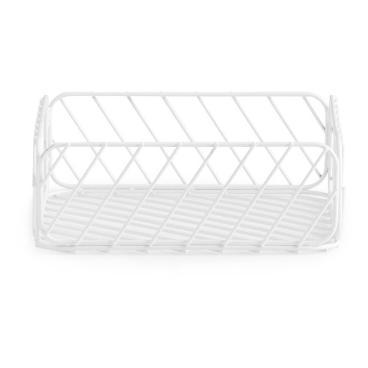 Cesta de almacenamiento Track | Blanco- Imagen del producto n°0