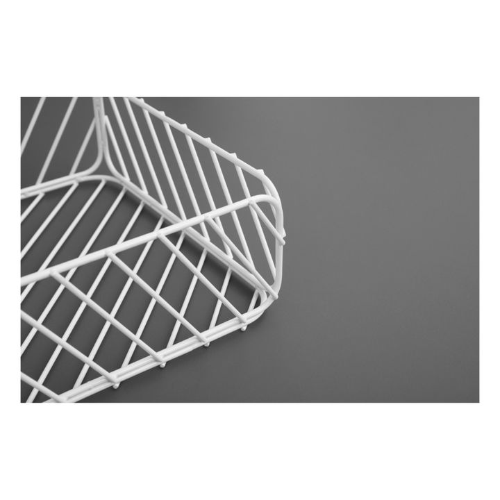Cesta de almacenamiento Track | Blanco- Imagen del producto n°4