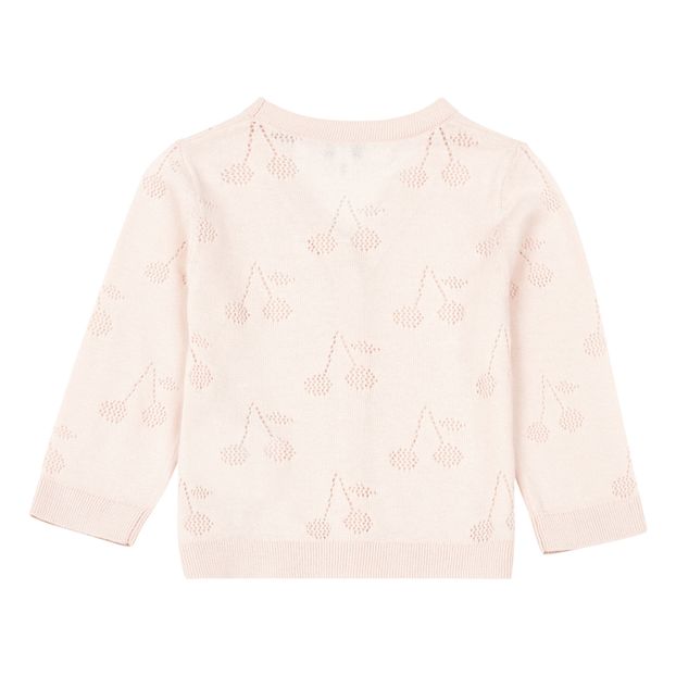 Cardigan Coton Cerises Ajourées-product