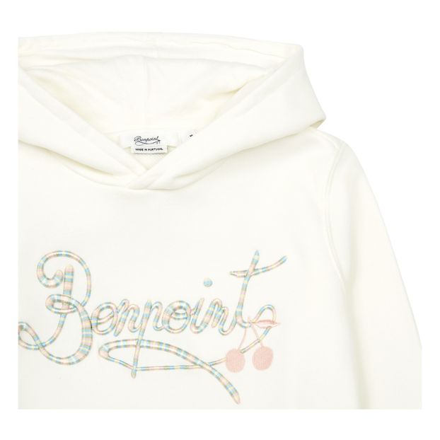 Embroidered Hooded Sweatshirt -product