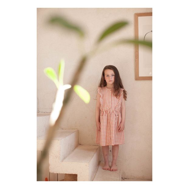 Exclusive Marlot x Smallable - Ninon Organic Cotton Muslin Dress -product
