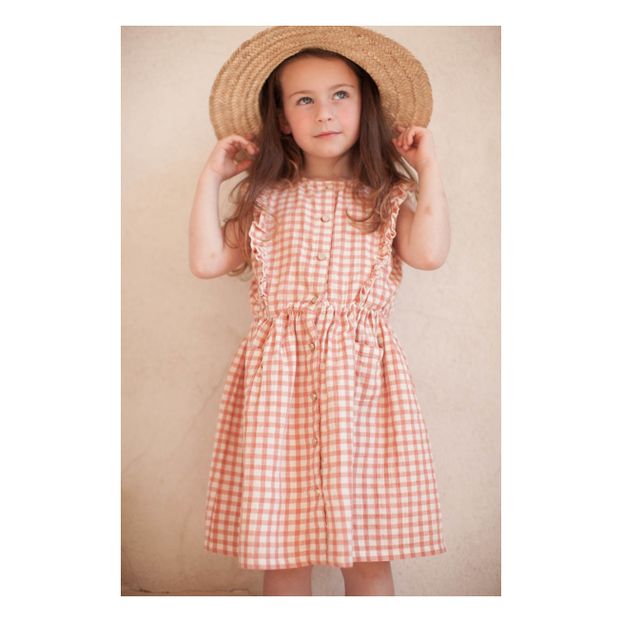 Exclusive Marlot x Smallable - Ninon Organic Cotton Muslin Dress -product