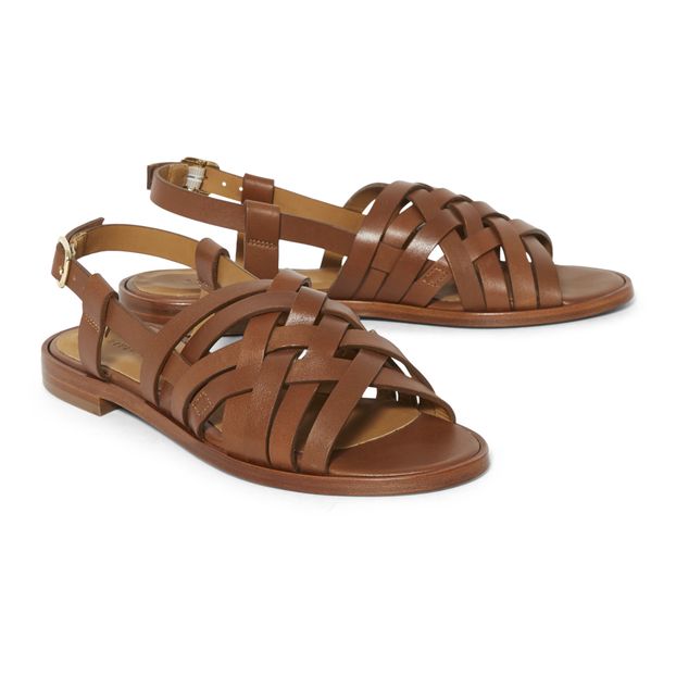 Sandali in pelle N°64-product