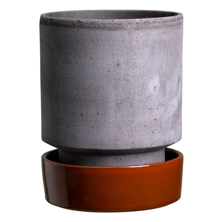 Sottovaso per Vaso Hoff glacée | Ruggine- Immagine del prodotto n°0