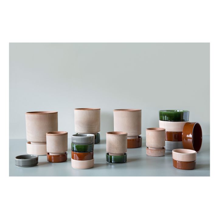 Sottovaso per Vaso Hoff glacée | Rosa- Immagine del prodotto n°3