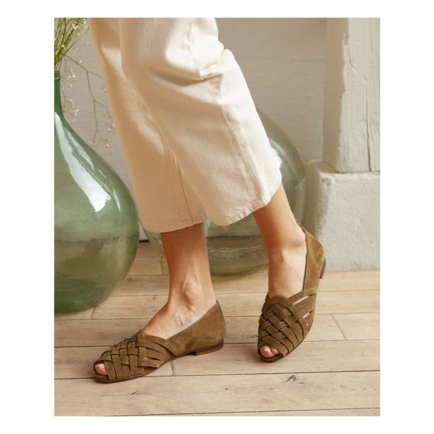 Sandali in camoscio N°65-product