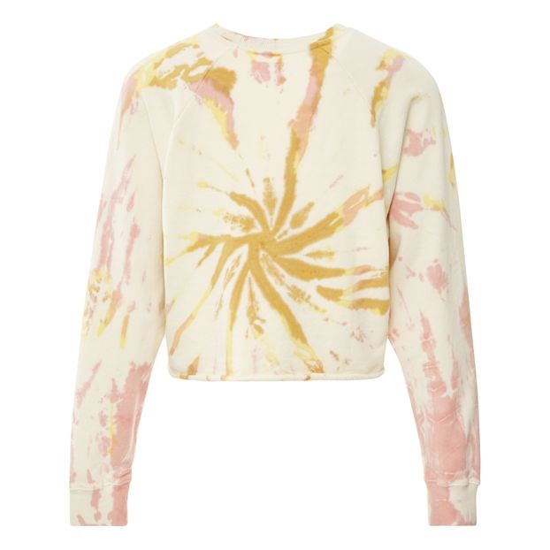 Felpa The Loafer Crop Fray Tie & Dye-product