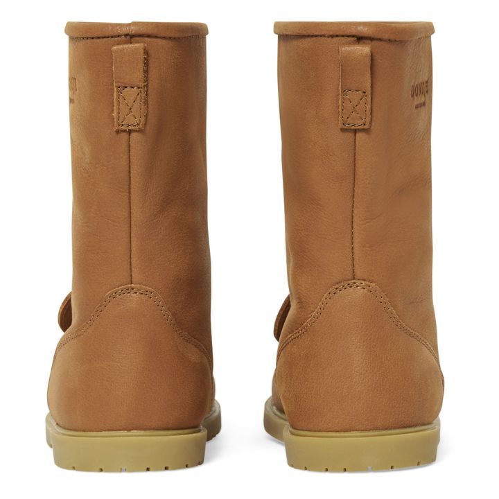 Wadudu Tiger Fur-lined Boots | Camel- Product image n°4