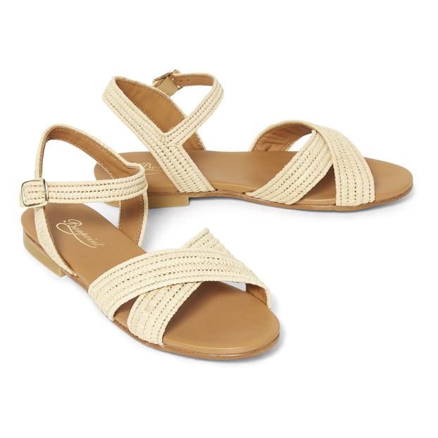 Sandali in rafia Crochet Fait Main Tanger-product