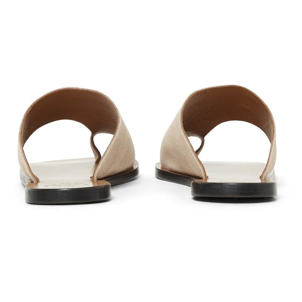 Sandali Rosa in camoscio -product