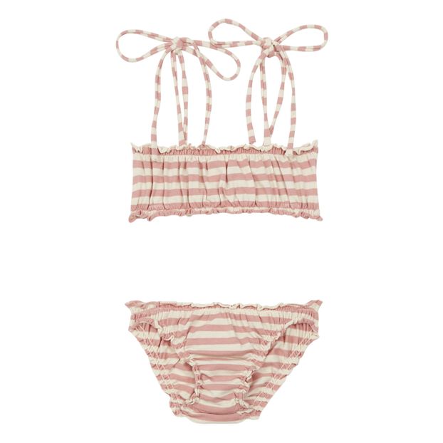 Striped Two Piece Swimsuit -product