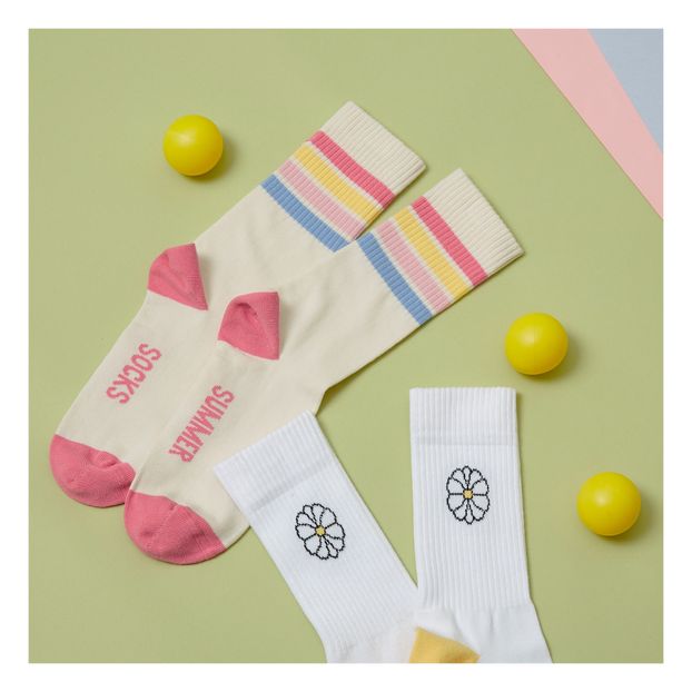 Natural&Summer Socks - 2 Packs-product