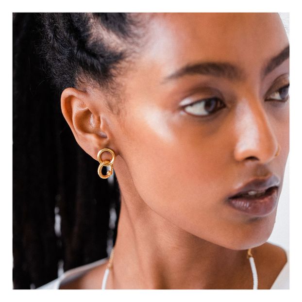 Mini Boucles d'Oreilles Uzi-product