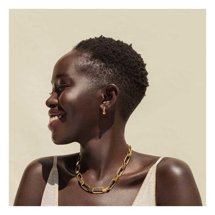 Dash Mini Earrings Gold- Product image n°1