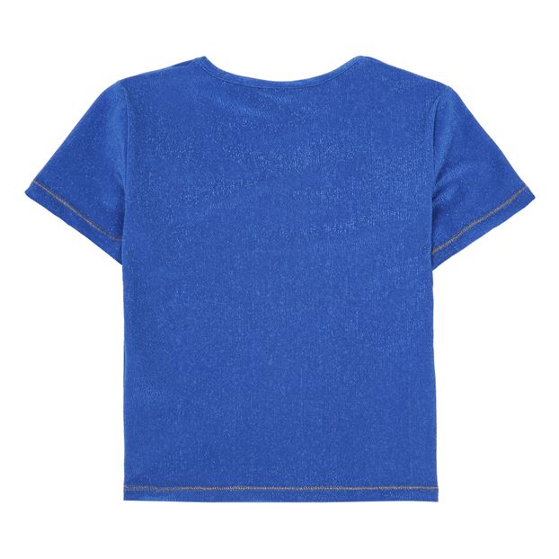 Alfredo Blue Terry Cloth T-Shirt -product