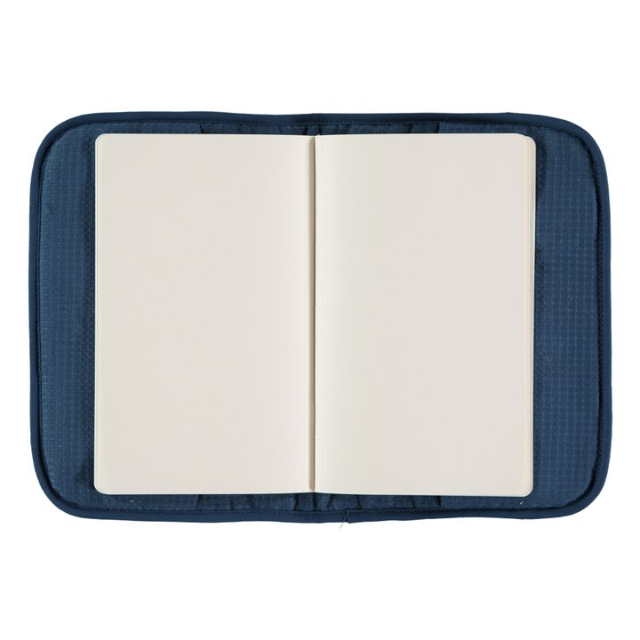 Poema Organic Cotton Health Book Cover | Midnight blue- Product image n°1