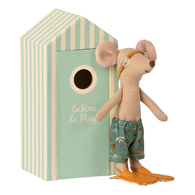 Ratón hermano mayor y su cabina de playa-product