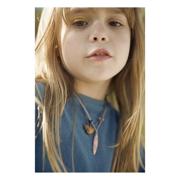 Opal Feather Necklace -product