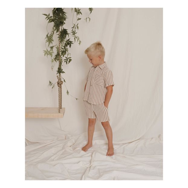 Chemise Rayée Coton Crêpe-product