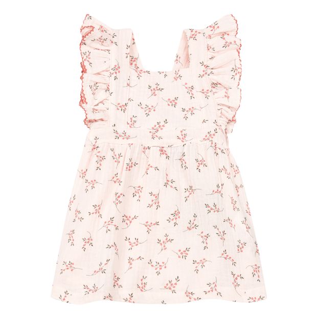 Exclusive Petite Lucette x Smallable – Organic Cotton Muslin Rita Dress -product