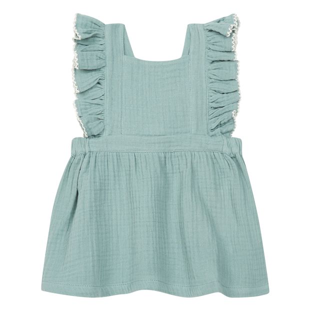 Exclusive Petite Lucette x Smallable – Organic Cotton Muslin Rita Dress -product