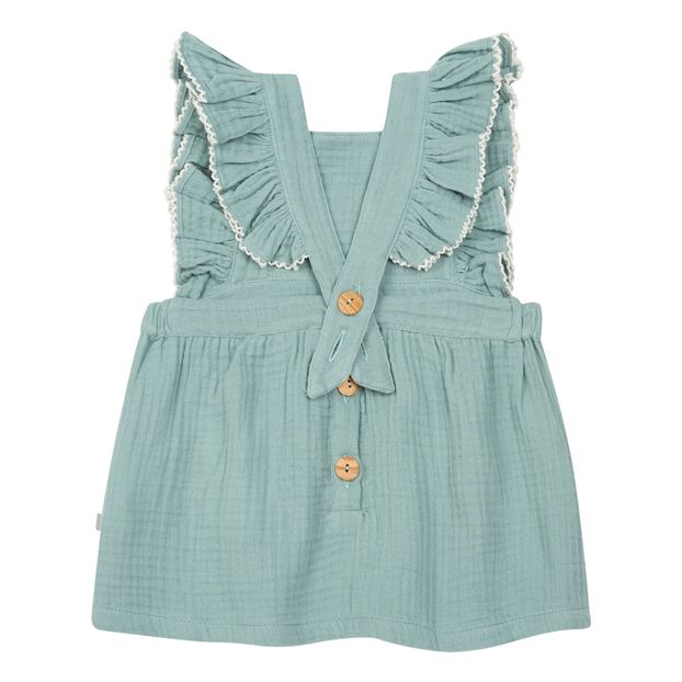 Exclusive Petite Lucette x Smallable – Organic Cotton Muslin Rita Dress -product
