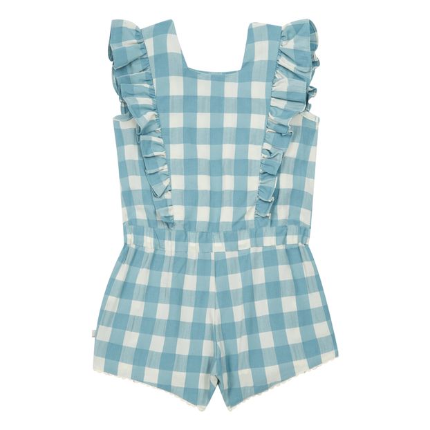 Exclusive Petite Lucette x Smallable – Recycled Cotton Agapantha Playsuit -product