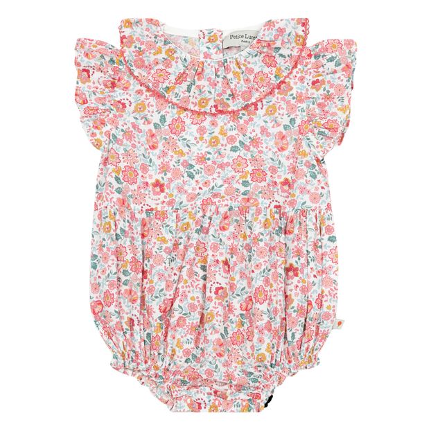 Exclusive Petite Lucette x Smallable – Organic Cotton Lilac Romper -product