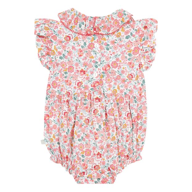 Exclusive Petite Lucette x Smallable – Organic Cotton Lilac Romper -product