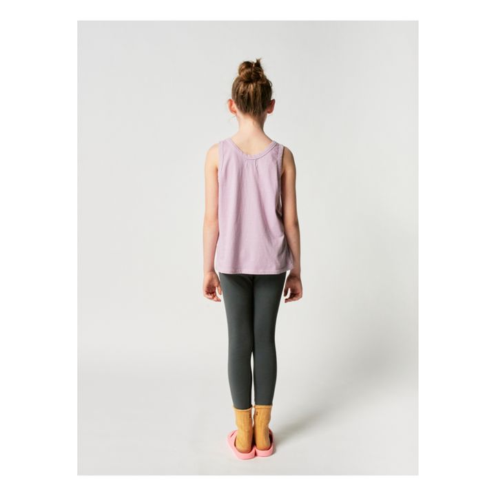 Organic Cotton Bobo Choses Leggings - Iconic Collection | Grey- Product image n°5