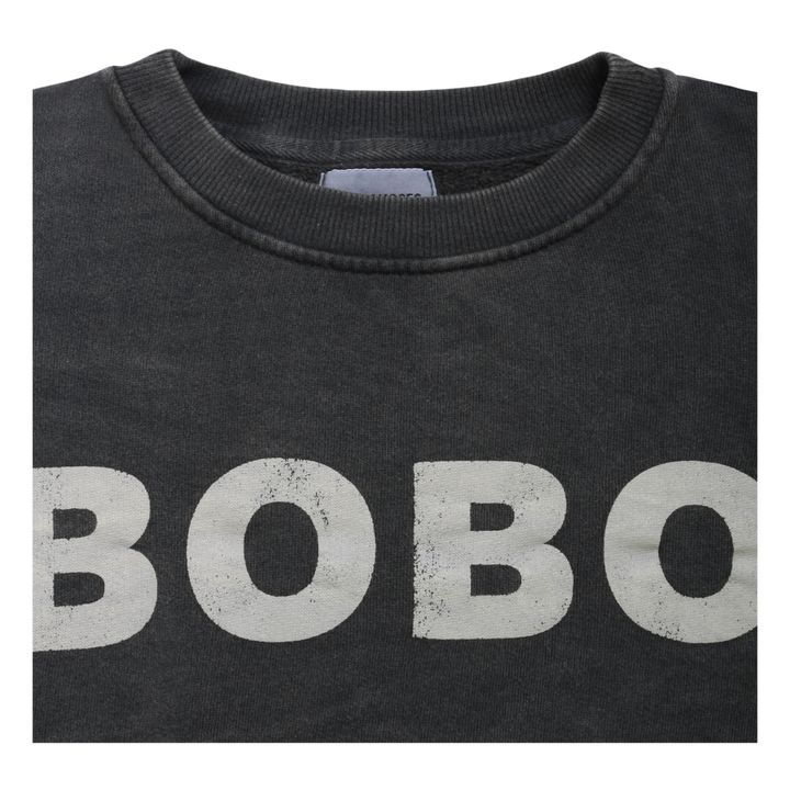 Organic Cotton Bobo Choses Sweatshirt - Iconic Collection | Grey- Product image n°6