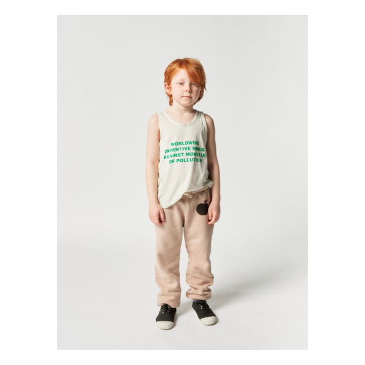 Jogger algodón orgánico Manzana - Colección Iconic - Beige- Imagen del producto n°1