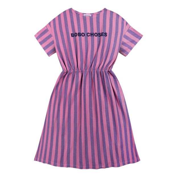 Organic Cotton Striped Dress - Iconic Collection --product