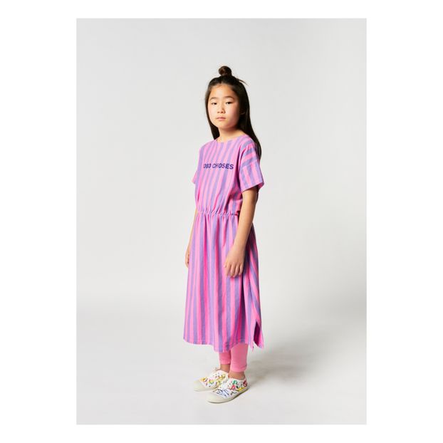 Organic Cotton Striped Dress - Iconic Collection --product