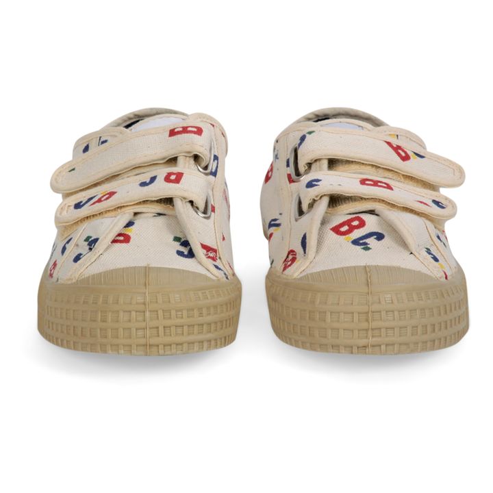 Zapatillas Velcros - Colección Iconic - Crudo- Imagen del producto n°5