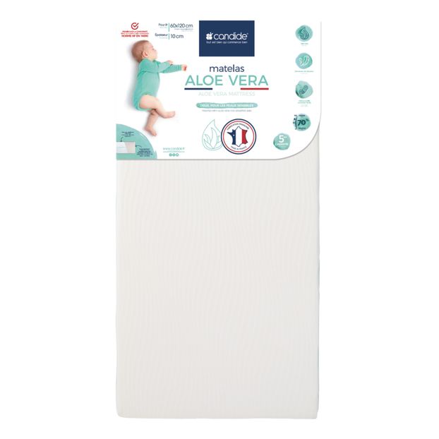 Aloe Vera Mattress with Removable Cover -product