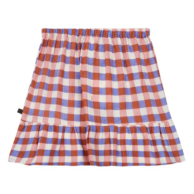 Checked Linen Skirt -product