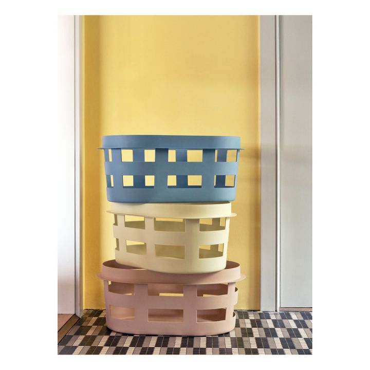 Panière à linge Bleu pâle- Image produit n°4