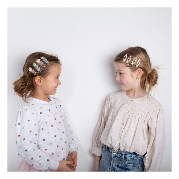 Set 2 Barrettes Fleurs-product