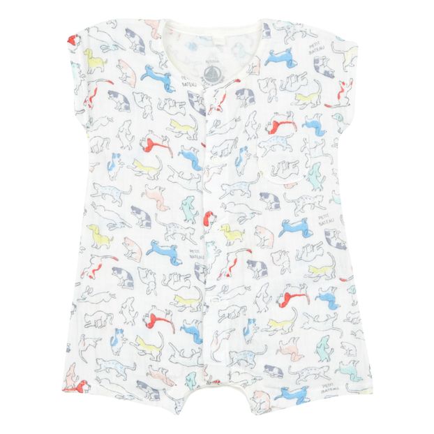 Combishort Munch Coton Bio-product