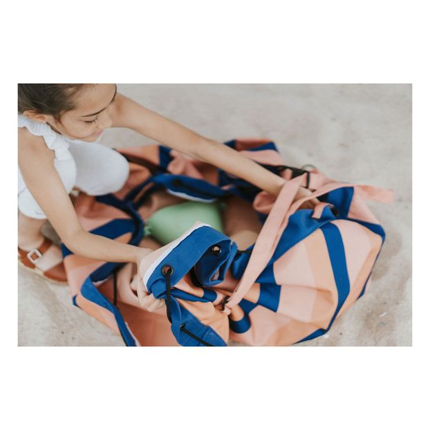 Bag/Outdoor Playmat- Moka Stripes-product
